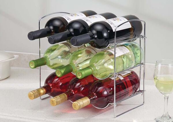 Rangement bouteilles de vin