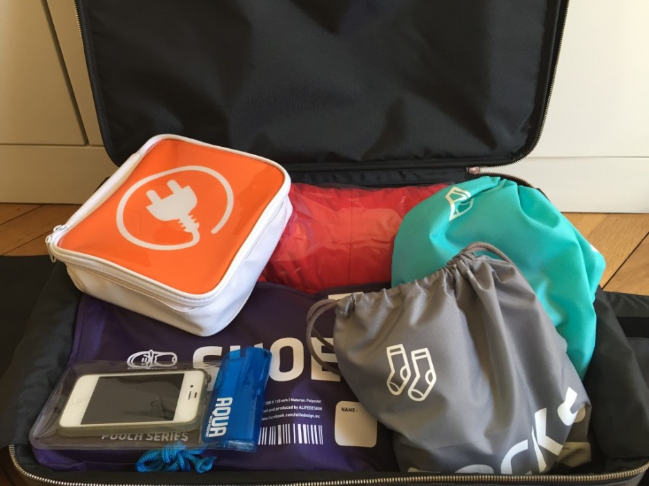 valise bien organisée
