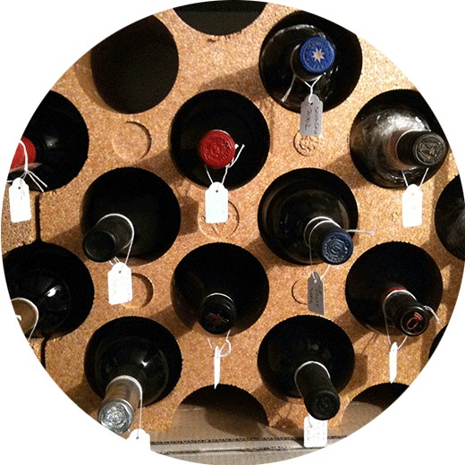 rangement du vin
