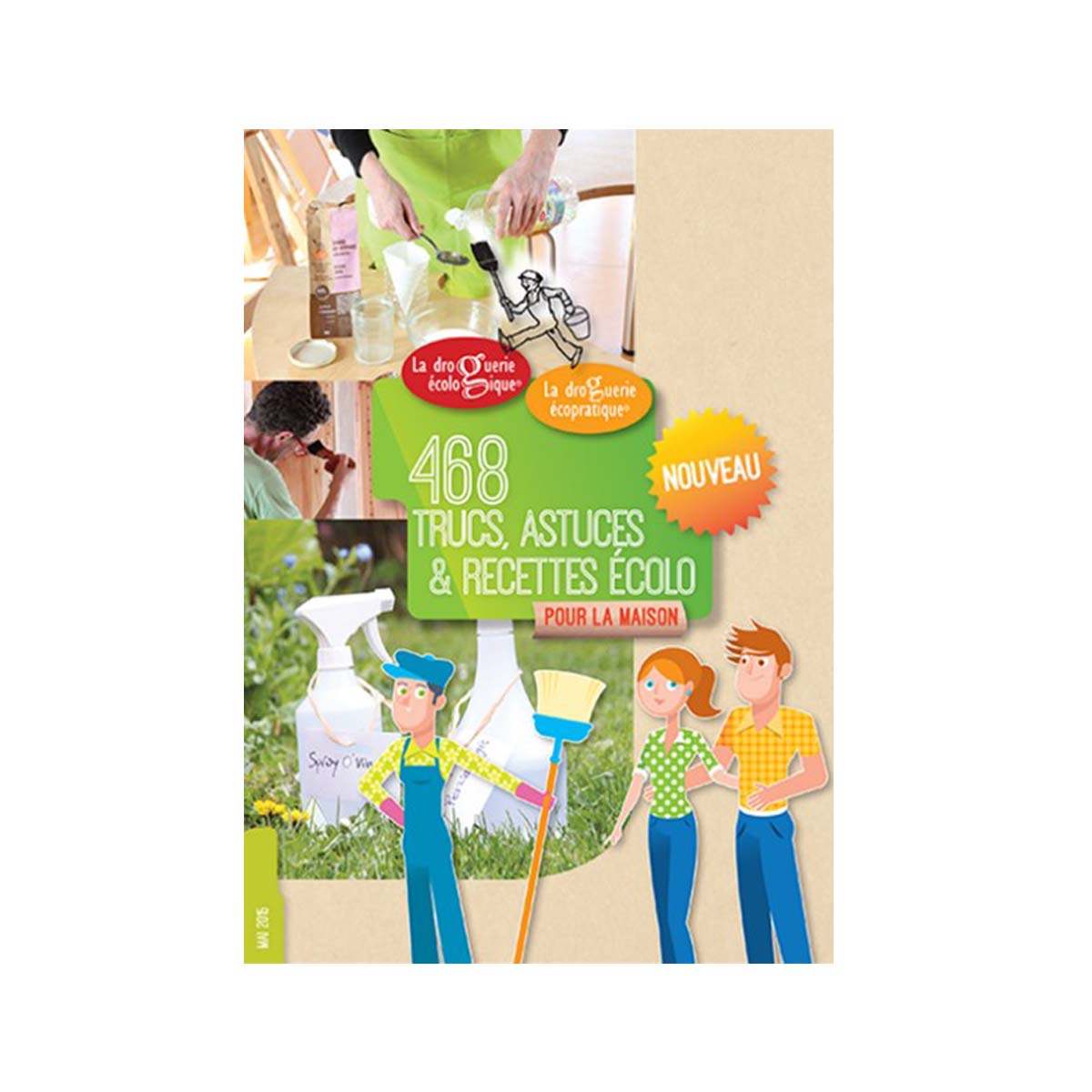 Livre trucs et astuces écologiques pour la maison